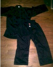 10 oz Black Uniform ProRank Brand Great for Kenpo/Karate