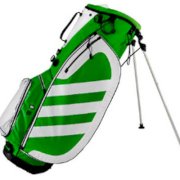 New Adidas Golf Samba Stand Bag Green/White