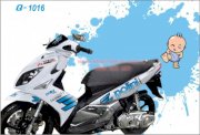 Decal trang trí xe máy Yamaha Nouvo Q1016