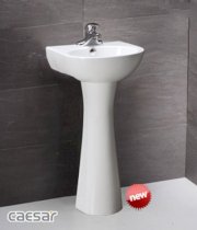  Chậu rửa Lavabo treo tường Caesar L2140 (chân P2440)