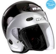 Mũ bảo hiểm trùm đầu HJC CL 33 bạc đen -TDHJC16