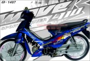 Decal trang trí xe máy Honda Wave Q1487