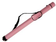 Pink 1X1 Hard Pool Cue - Billiard Stick Case 1 x 1 W Pocket + Carrying Strap