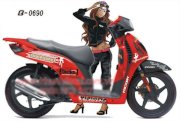 Decal trang trí xe máy Honda SH Q0690