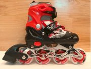 Giầy trượt patin longfeng 906 màu đỏ