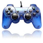 Tay cầm Sony PS2 blue edition