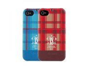 Ốp lưng Zenus iPhone 4 / 4S Check Print Bar Collection