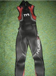 TYR Hurricane Cat 5 Sleeveless Wetsuit Trisuit Triathlon Womens Small S