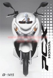 Decal trang trí mặt nạ xe máy Honda PCX Q1415