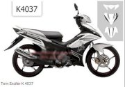 Decal trang trí xe máy Yamaha Exciter K4037