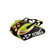 Yonex Pro Nine Pack Tennis Bag Lime Green/Black