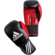 New Adidas Men Response Training Boxing Velcro Elastic Gloves PU Nubuck