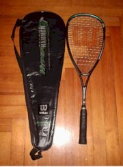 Wilson Sledge Hyper Hammer Hyper Carbon 120 Squash Racket