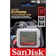 SanDisk Extreme CF UDMA 7 32GB (800X - 120Mb/s)