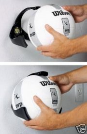 Volleyball Ball Claw Wall Display Holder