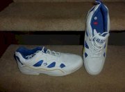 BSI Mens Size 11.0 White Leather Bowling Shoes