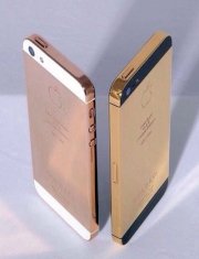 Vỏ iPhone 5 mạ vàng 18K