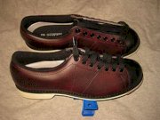 Dexter Prodex Burgundy/Black Leather size 8 Right Hand Bowling Shoes