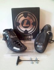Luigino Sting inline speed skating boots sizes 14, or 15