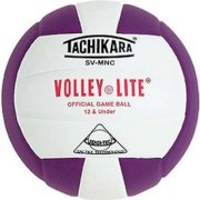 Tachikara Volley-Lite Colored Official Game Volleyball, Multi-Color, XXXL