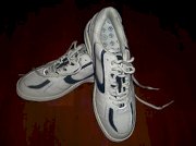Brunswick Men's Bowling Shoes Discovery K116-9 White/Navy Size 11.5 M