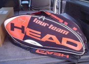 Head Andy Murray Orange/Black Professional Tennis Racquet Bag