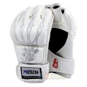 New Grappling MMA Gloves PU Punching Bag Boxing Gloves White #Y603