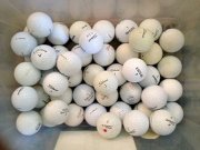 50 Each Used AAA+AAAA Golf Balls Titleist Topflite Maxfli Callaway & More
