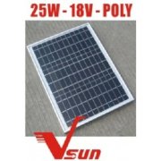 Pin năng lượng mặt trời Vsun Poly PMT25W