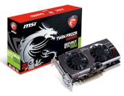 MSI N650Ti TF 2GD5/OC BE (Nvidia GeForce GTX 650 Ti Boost, GDDR5 2GB, 192 bits, PCI Express x16 3.0)