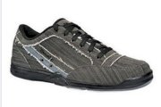 Mens Etonic Canvas Bowling Shoes Dark Grey Size 7