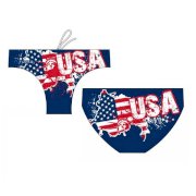 TURBO USA Liberty Map - Mens Suit - Water Polo