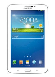 Samsung Galaxy Tab 3 7.0 (SM-T211) (Dual-core 1.2GHz, 1GB RAM, 8GB Flash Driver, 7 inch, Android OS v4.1) WiFi, 3G Model White