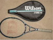 Wilson High Beam Series Sting 95 Sq" Tennis Racket/Racquet with Case