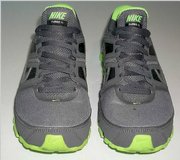 Nike Shox Fitsole Turbo 11 Men's Shoes - Gray/Green - Size 10