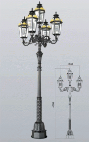 Cột đèn trang trí Slighting SVD5