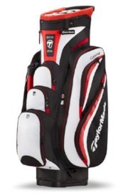 2013 TaylorMade Golf Men's Catalina Cart Bag Black/White/Red Brand New Bag