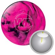 Columbia 300 White Dot Bowling Ball - Pink/Black