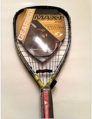 GearBox Max1 170G Quad Yellow Racquetball Racquet - New w Warranty