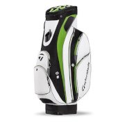 New 2013 TaylorMade San Clemente Cart Bag White Black Slime Charcoal