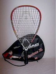 Head Ti.Cyclone XL Titanium Technology Racquetball Racquet 3 5/8"