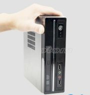 Máy tính Desktop Qotom-T250C4 Mini PC (Intel Atom D2550 1.86GHz, RAM 2GB, SSD 8GB, Intel Graphics Media, Không kèm màn hình)