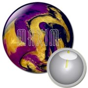 Ebonite Maxim Bowling Ball - Black/Purple/Gold
