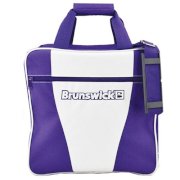 Brunswick Gear Single Tote - White/Purple