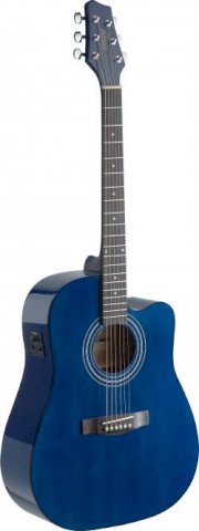 Guitar Acoustic Stagg SA40DCFI-TB