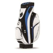 New 2013 TaylorMade San Clemente Cart Bag White Black Blue Charcoal