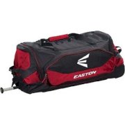 Easton Stealth Core Red Wheeled Catcher's Equipment Bag Baseball / Softball