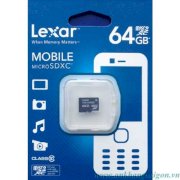 Lexar MicroSDXC 64GB (Class 10)