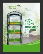 Vườn trồng rau sạch trong nhà Greenlife GLVR01