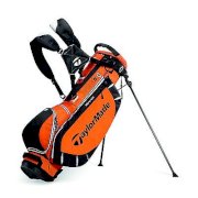 TaylorMade Golf Micro-Lite Stand Bag Orange/Black